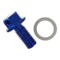 WMP Magnetic Sump Plug M10 x 22 x 1.5 - Blue