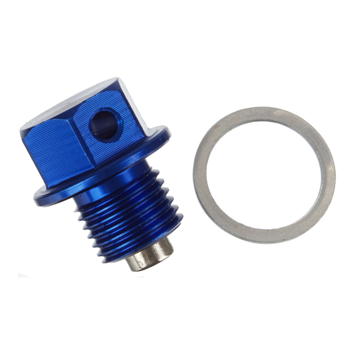 WMP Magnetic Sump Plug M12 x 10 x 1.25 - Blue