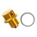 WMP Magnetic Sump Plug M12 x 12 x 1.25 - Gold