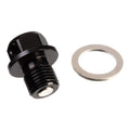 WMP Magnetic Sump Plug M12 x 12 x 1.25 - Black