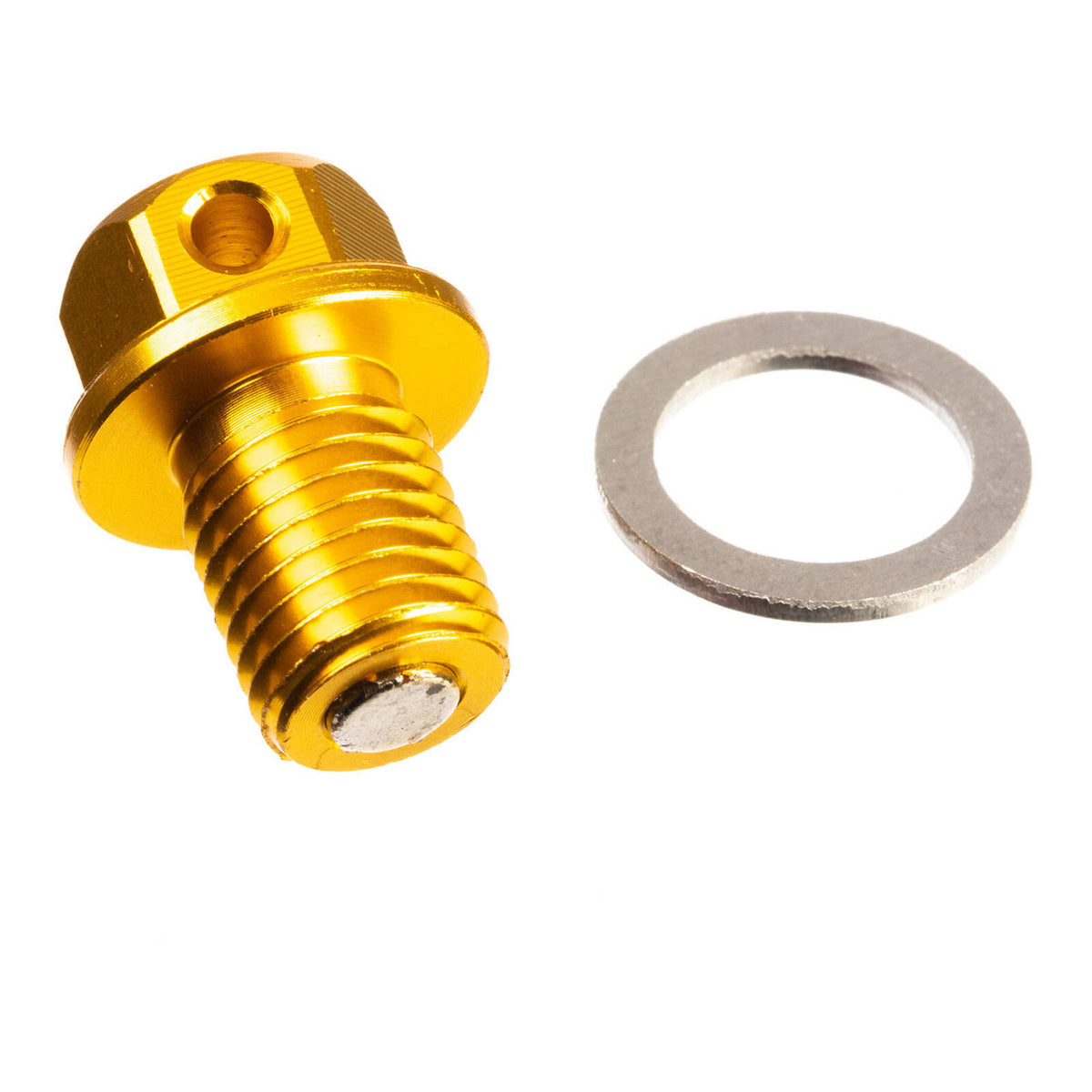 WMP Magnetic Sump Plug M12 x 12 x 1.25 - Orange
