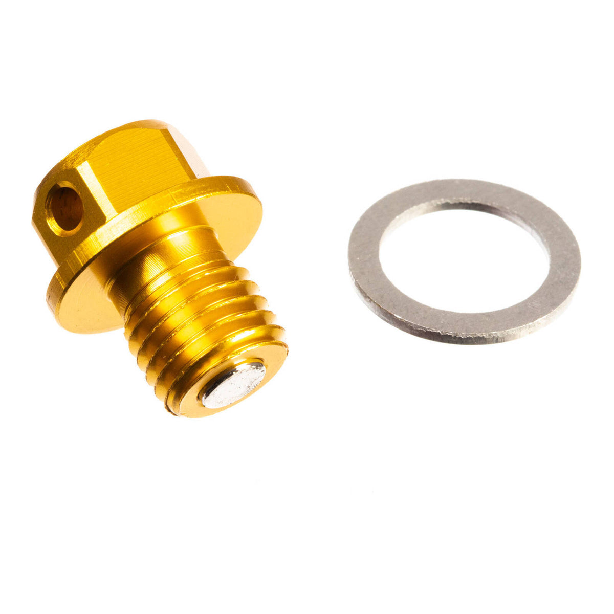 WMP Magnetic Sump Plug M12 x 12 x 1.5 - Gold