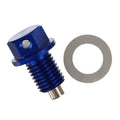 WMP Magnetic Sump Plug M12 x 15 x 1.5 - Blue