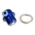WMP Magnetic Sump Plug M14 x 10 x 1.25 - Blue