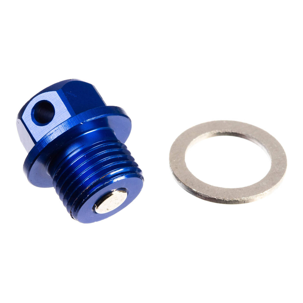 WMP Magnetic Sump Plug M14 x 10 x 1.25 - Blue