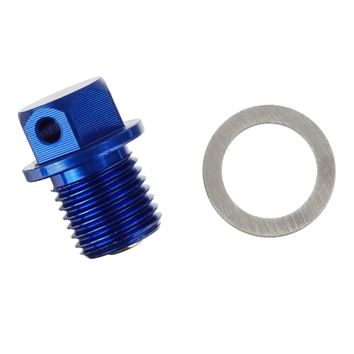WMP Magnetic Sump Plug M14 x 14 x 1.5 - Blue