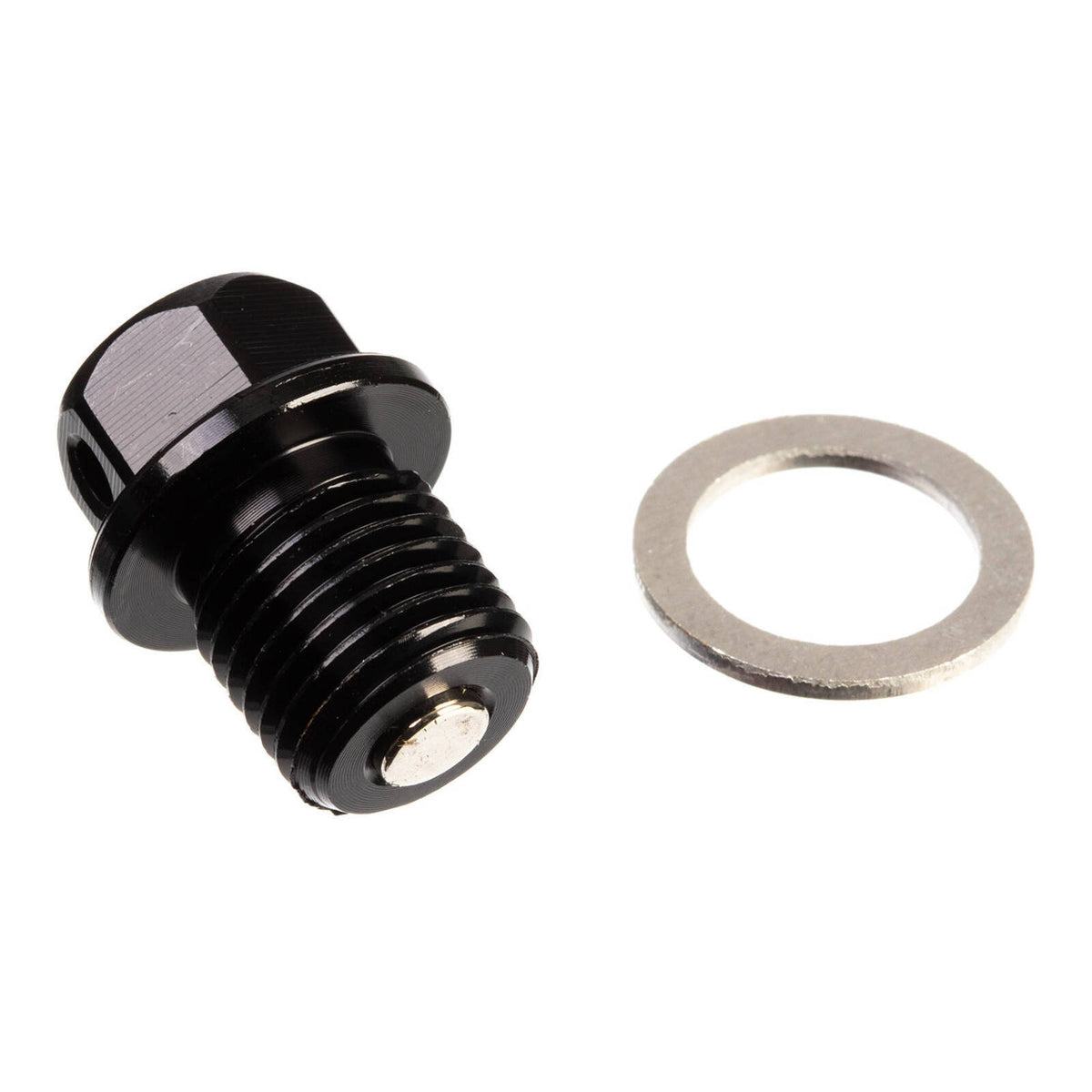 WMP Magnetic Sump Plug M14 x 14 x 1.5 - Black