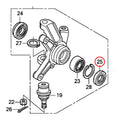 WMP Dust Seal - Honda Front Knuckle Seal - 40x58x7