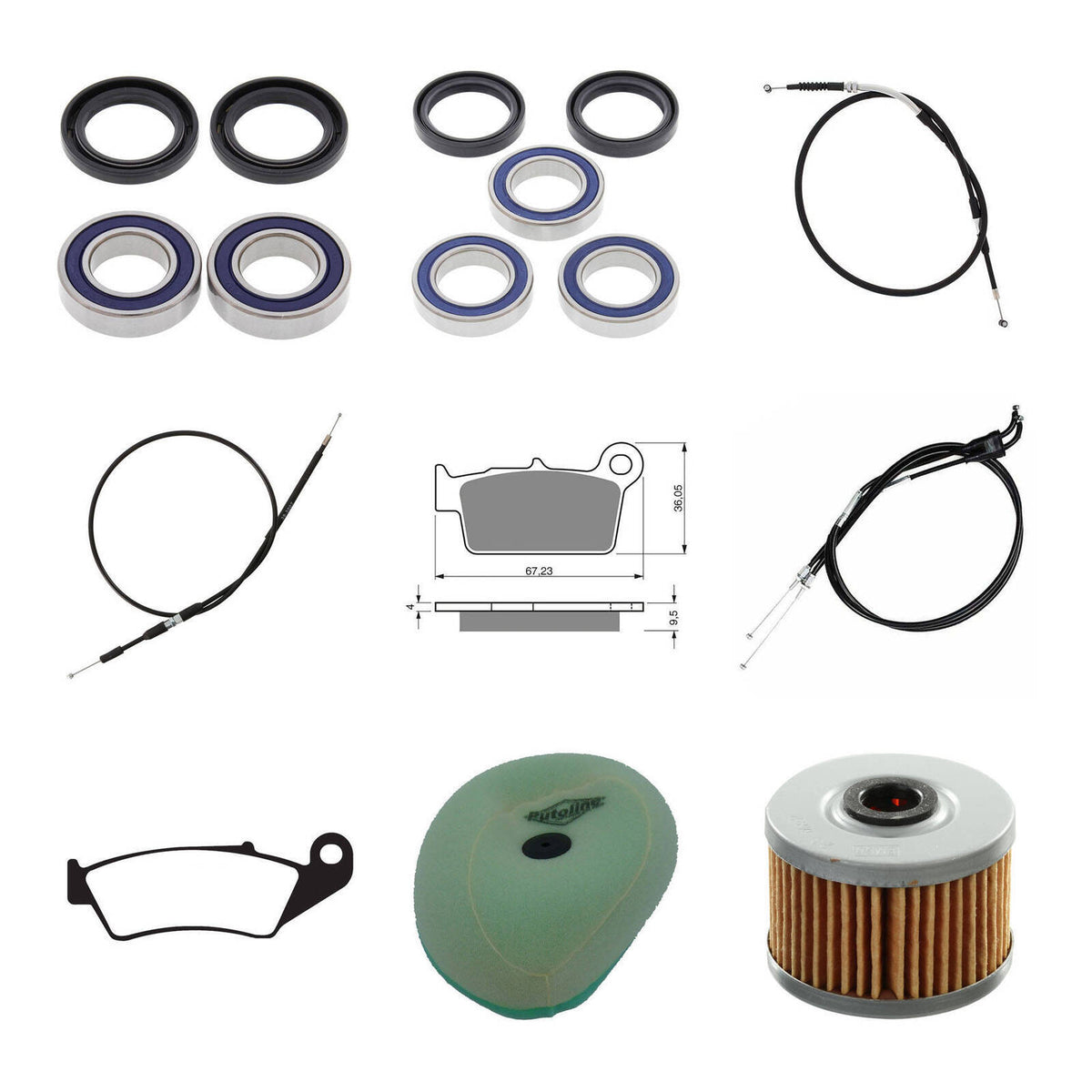 Offroad Refurb Kit - Kawasaki KX450F '06-'08