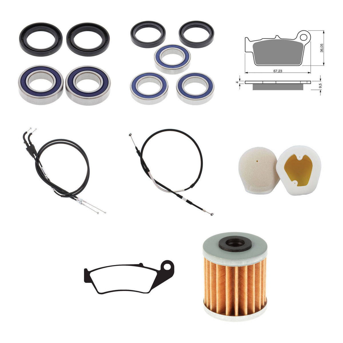 Offroad Refurb Kit - Suzuki RMZ250 '05-'06