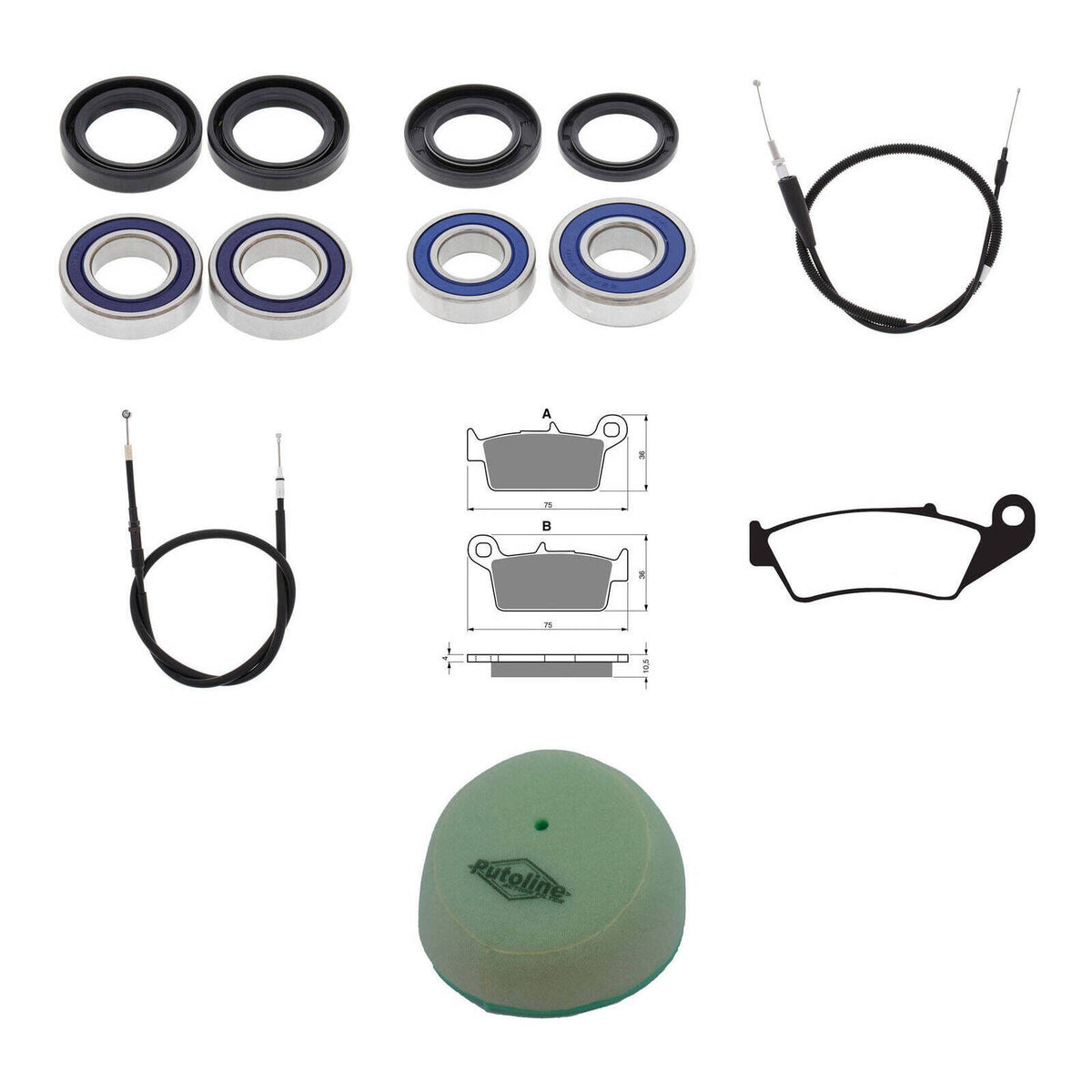 Offroad Refurb Kit - Yamaha YZ250 '02
