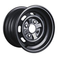 WMP ATV/UTV Steel Rim 12x7.5 Honda Rear IRS 4/110 +41 - Black