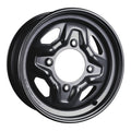WMP ATV/UTV Steel Rim 14x6 Polaris Front 4/156 +40.2 - Black