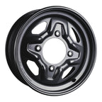 WMP ATV/UTV Steel Rim 14x6 Polaris Front 4/156 +40.2 - Black