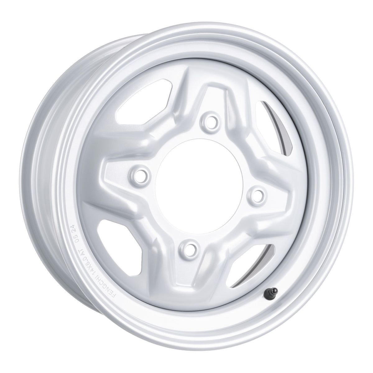WMP ATV/UTV Steel Rim 14x6 Polaris Front 4/156 +40.2 - Silver