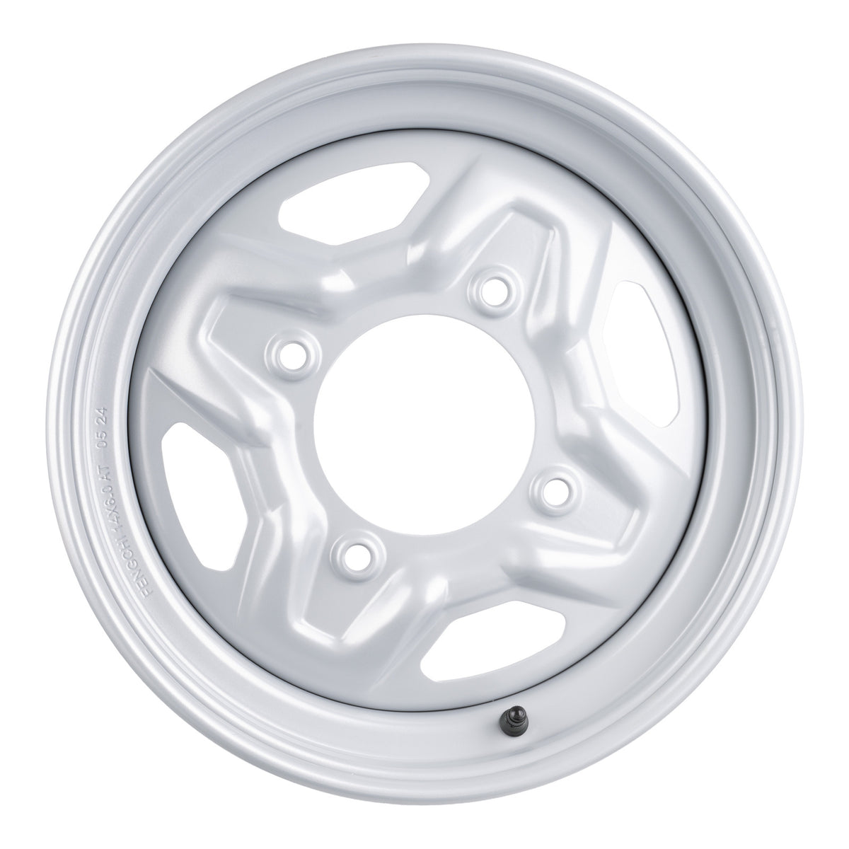 WMP ATV/UTV Steel Rim 14x6 Polaris Front 4/156 +40.2 - Silver