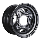 WMP ATV/UTV Steel Rim 14x8 Polaris Rear 4/156 +63.5 - Black
