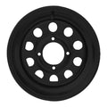 WMP ATV/UTV Steel Rim 14x6 Can-Am Front 4/137 +13 - Black
