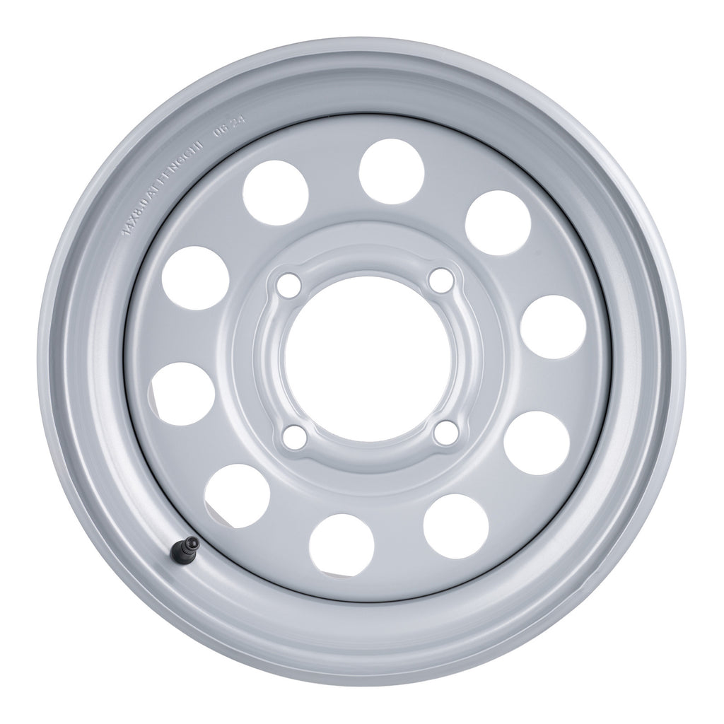 WMP ATV/UTV Steel Rim 14x8 Can-Am Rear 4/137 +32.7 - Silver
