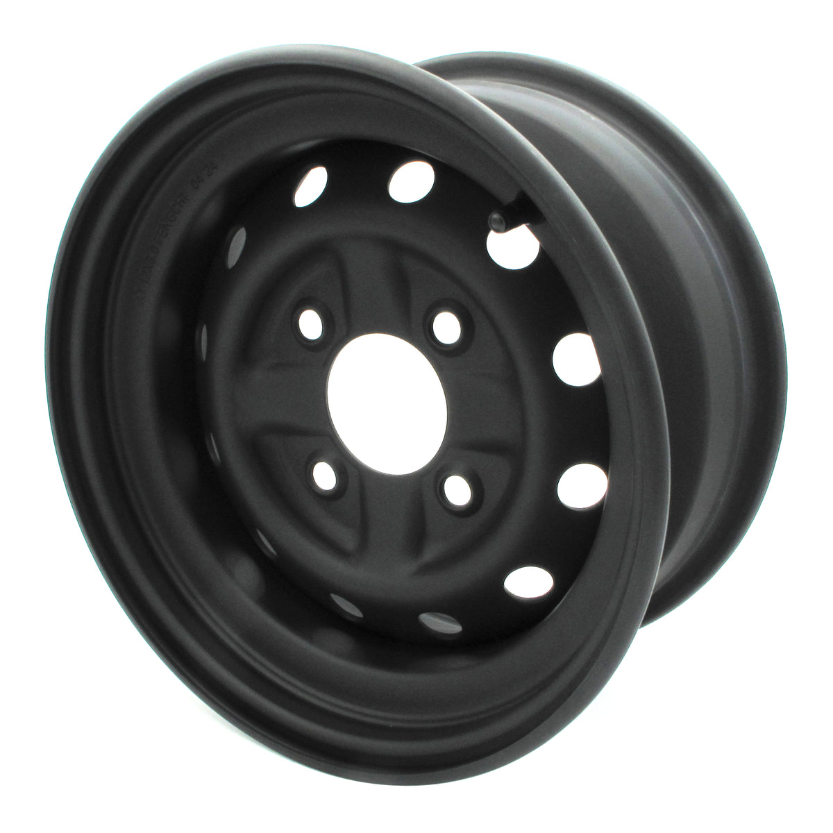 WMP ATV/UTV Steel Rim 12x6 CF-Moto Front 4/110 +15 - Black
