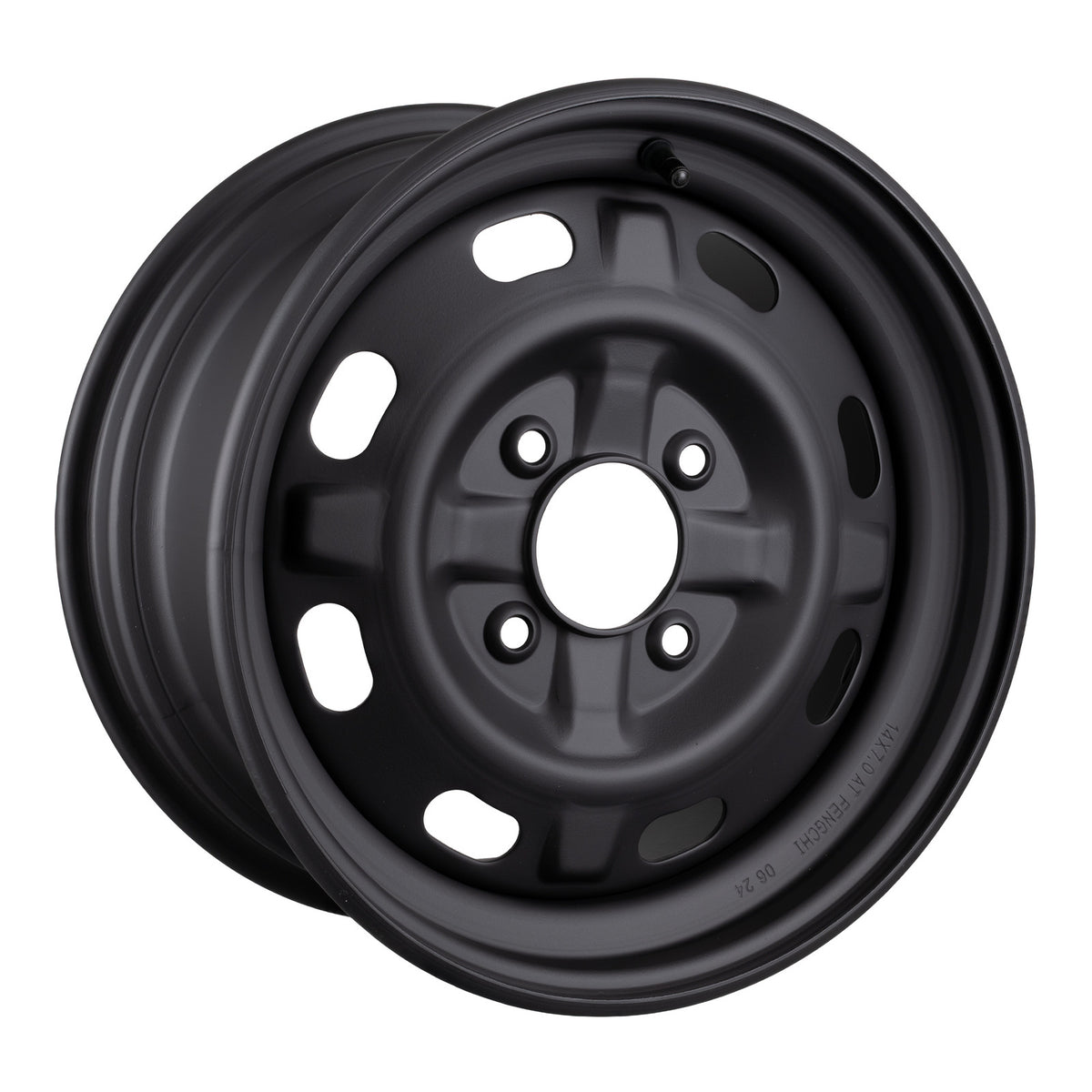WMP ATV/UTV Steel Rim 14x7 CF-Moto Front 4/110 +46.5 - Black