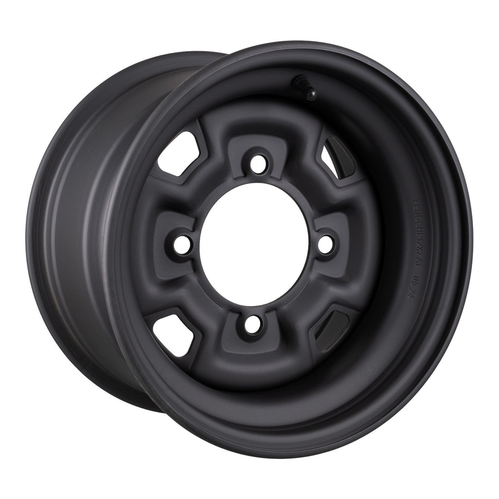 WMP ATV/UTV Steel Rim 12x7 Can-Am Front & Rear 4/137 +12.7 - Black
