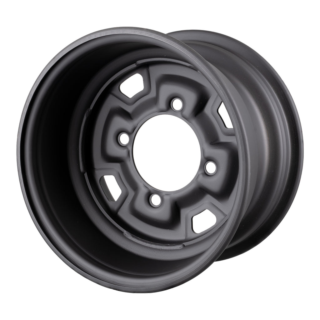 WMP ATV/UTV Steel Rim 12x7 Can-Am Front & Rear 4/137 +12.7 - Black