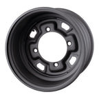 WMP ATV/UTV Steel Rim 12x7 Polaris Front & Rear 4/156 +12.7 - Black