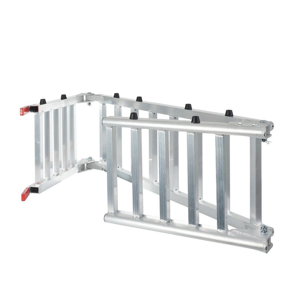 WMP Alloy Tailgate Folding Ramp 223x35cm 318kg Rated