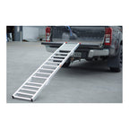 WMP Alloy Tailgate Folding Ramp 223x35cm 318kg Rated