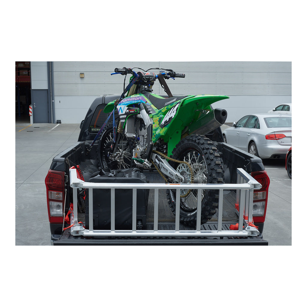 WMP Alloy Tailgate Folding Ramp 223x35cm 318kg Rated