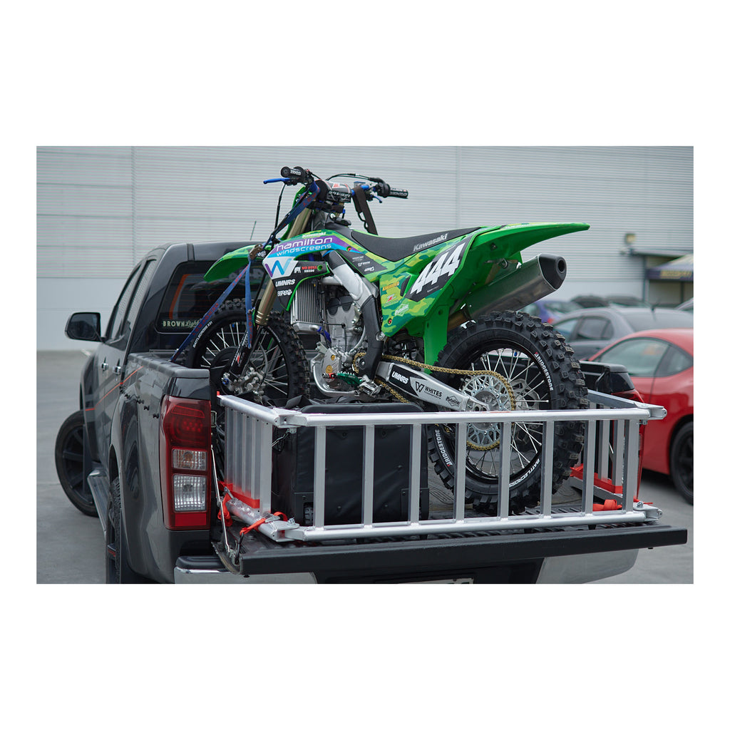 WMP Alloy Tailgate Folding Ramp 223x35cm 318kg Rated