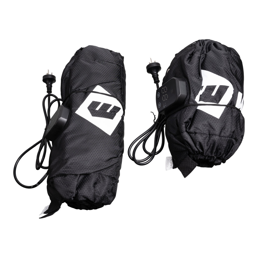 WMP Tyre Warmer C7 Digital 30-90°C 120/180-195 Pair - Black