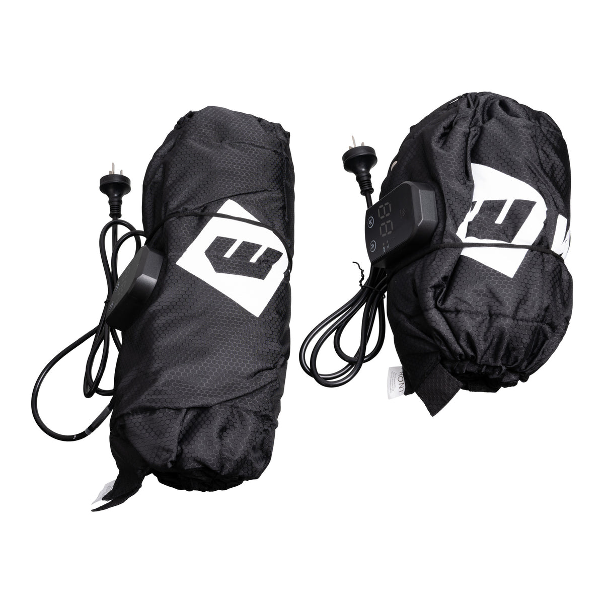 WMP Tyre Warmer C7 Digital 30-90°C 120/200+ Pair - Black