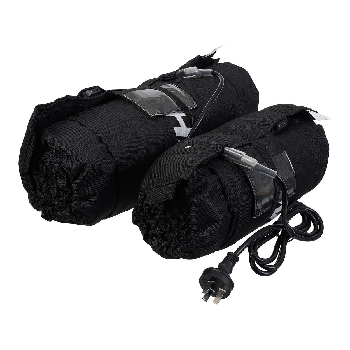 WMP Tyre Warmer D3 60/80/95C 120/180-195 Pair - Black