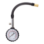WMP Analogue Tyre Pressure Gauge 0-60 PSI - Flexible Hose