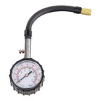 WMP Analogue Tyre Pressure Gauge 0-60 PSI - Flexible Hose