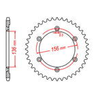 XAM Sprocket Kit Suzuki DR650 '96-'16 (525) X-Ring 15/41