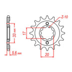 XAM Sprocket Kit Kawasaki KX250F '04-'05 /RMZ250 X-Ring 13/48