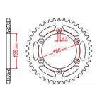 XAM Sprocket Kit Sherco 450/510SH1 14/48