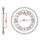 XAM Sprocket Kit BMW F700GS '13-'16 - 525AX 17/42