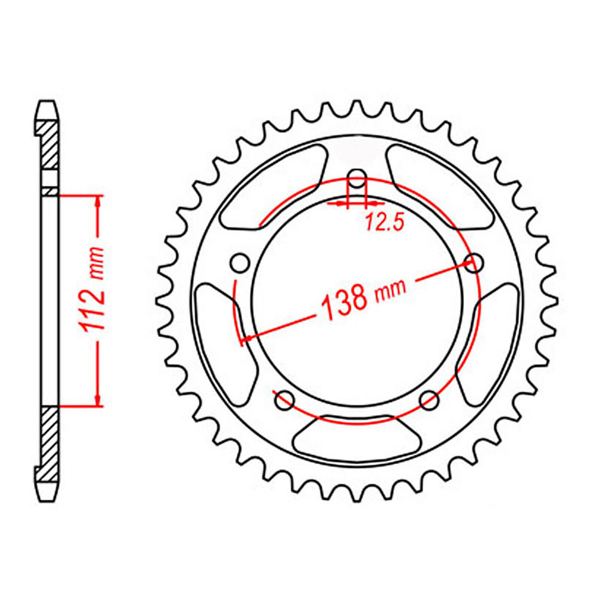 XAM Sprocket Kit Honda CBR600 '97/'98 X-Ring 15/43