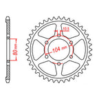 XAM Sprocket Kit Kawasaki ZX9R '94-'97 X-Ring 16/44