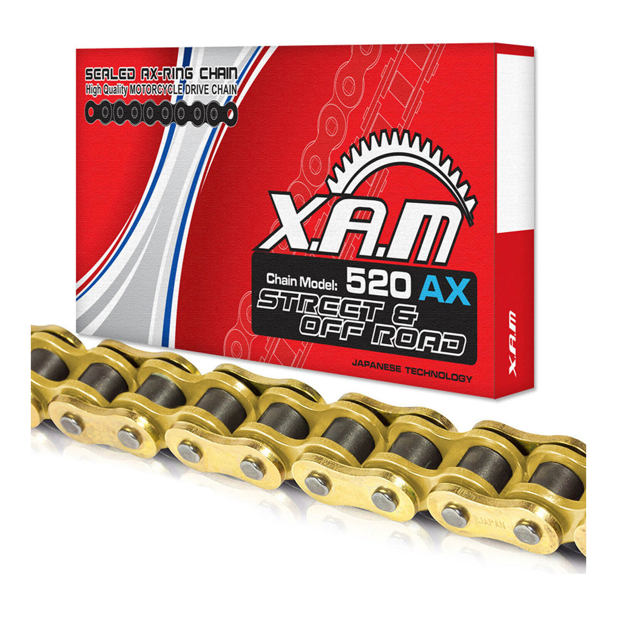 XAM Sprocket Kit Suzuki GS500F&E (16-39) X-Ring Gold