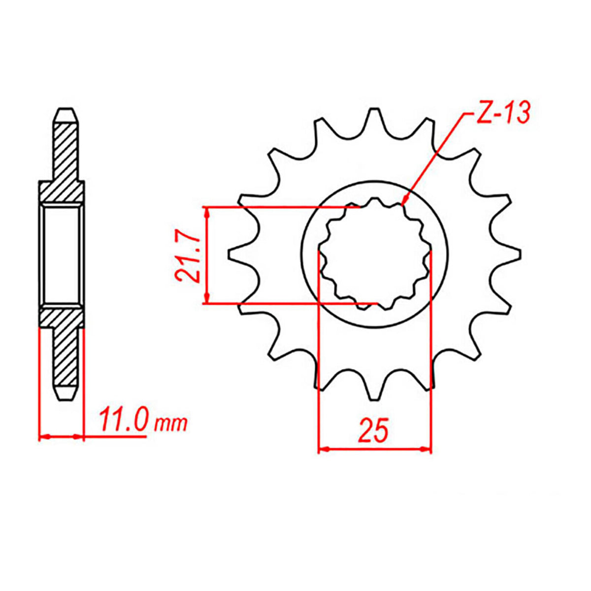 XAM Sprocket Kit Yamaha FZ6/R '10-'15 X-Ring Gold 16/46