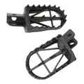 Zeta Wide Chromoly Mid Foot Pegs - Kawasaki KLX110 / KLX110L / Suzuki DR-Z50 / D
