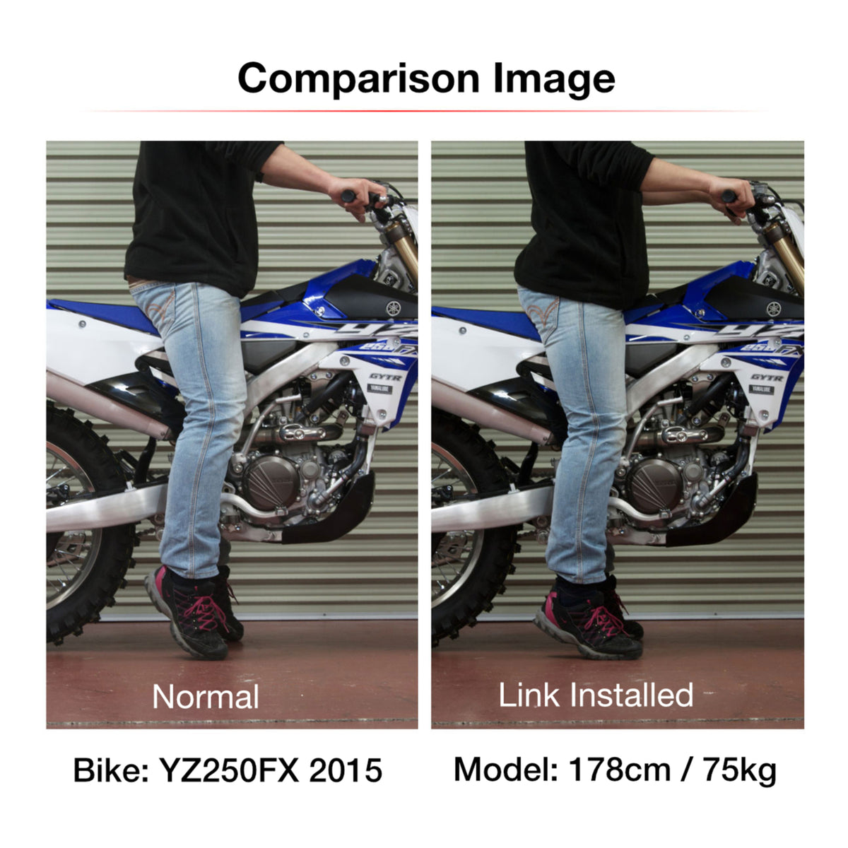 Zeta RSL Low Down Link -30mm - Honda CRF250R ('18-'21) / CRF450R ('17-'20) / CRF