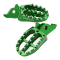 Zeta Aluminium Foot Pegs - Kawasaki KX250/450F ‘09-’26 - Green