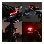 Zeta LED Line Tail Holder Kit- Honda CRF450L '19-, CRF450RL '21- - Red