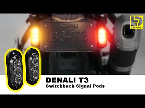 Denali T3 Rear Lights Harley Davidson Pan-Am '21 - Oem